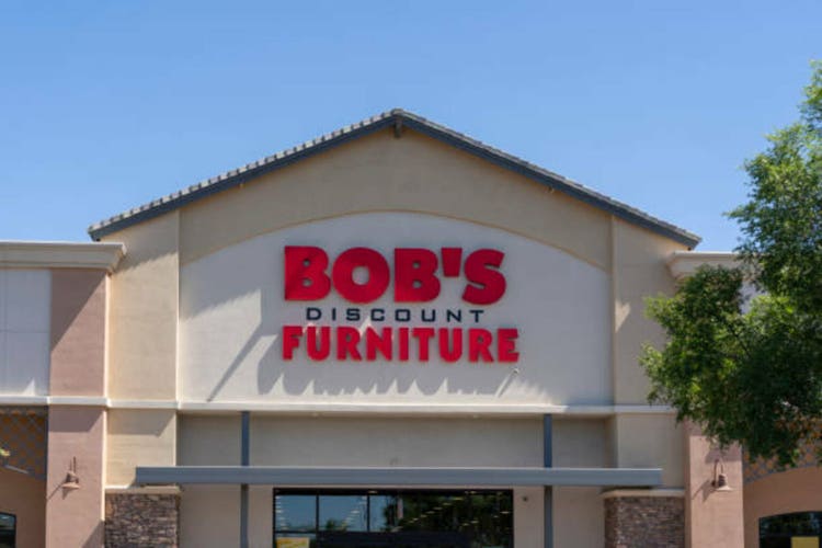 Bob"s Discount Furniture and Mattress Store in Crossroads Towne Center, Chandler, Arizona, USA
