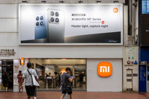 Xiaomi store in Causeway Bay, Hong Kong