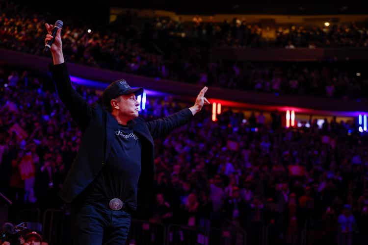 Donald Trump Holds Campaign Rally At Madison Square Garden In NYC