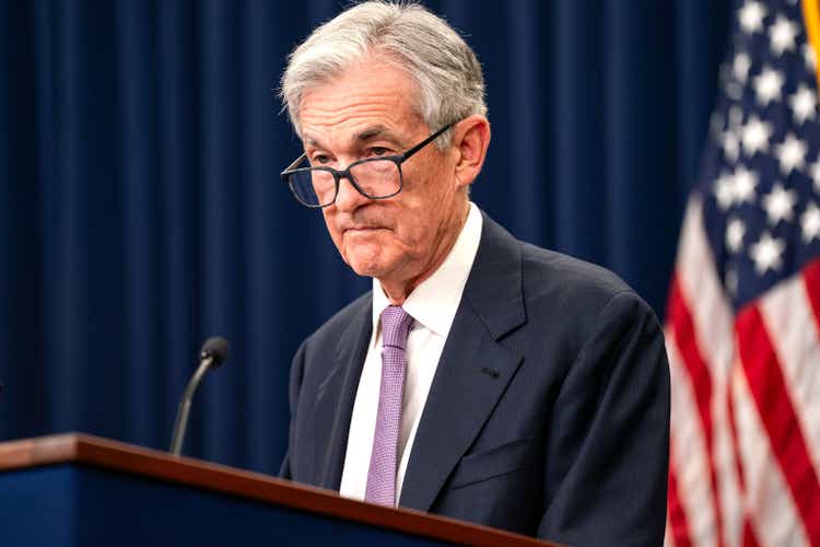 Federal Reserve Chair Jerome Powell Holds His Monthly Press Conference