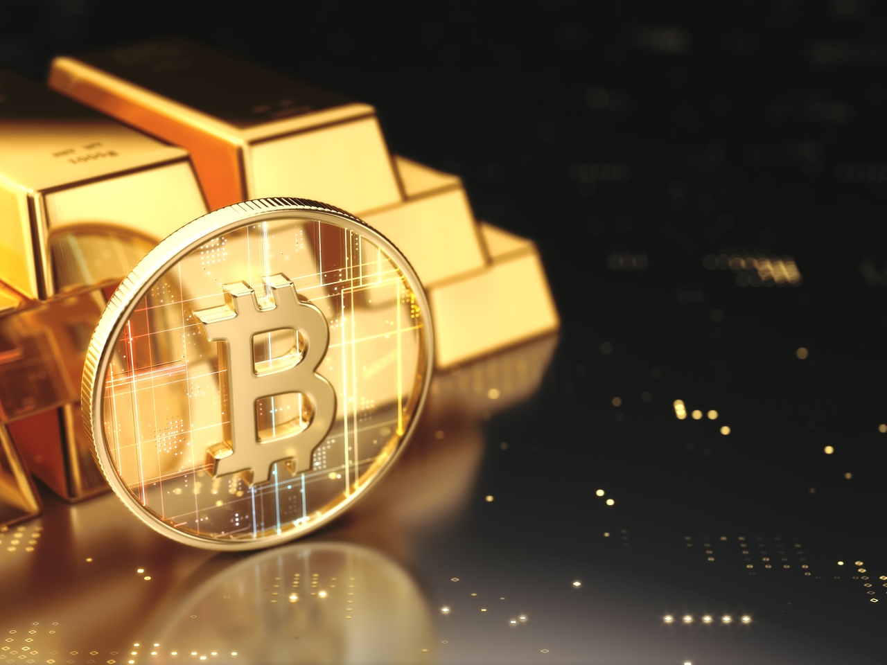 Gold glitters, bitcoin booms: Deutsche Bank highlights shift away from  dollar dependence (DXY:) | Seeking Alpha