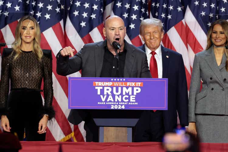 Republican Presidential Nominee Donald Trump Holds Election Night Event In West Palm Beach