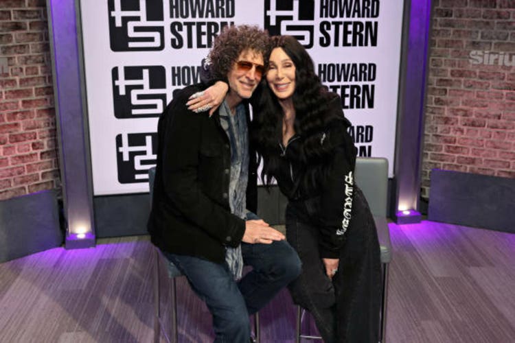 Cher Visits SiriusXM"s "The Howard Stern Show"