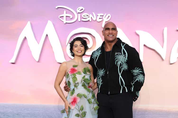 UK Premiere Of Walt Disney Animation Studios" "Moana 2" In London