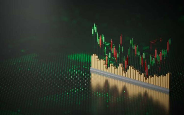 Graph Stock Chart Stock Market Digital FUI