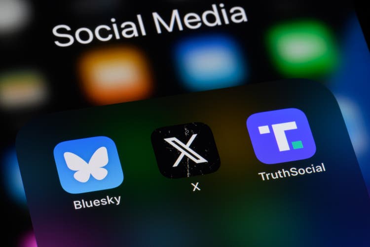 Social Media Platforms - Bluesky, X, Truth Social