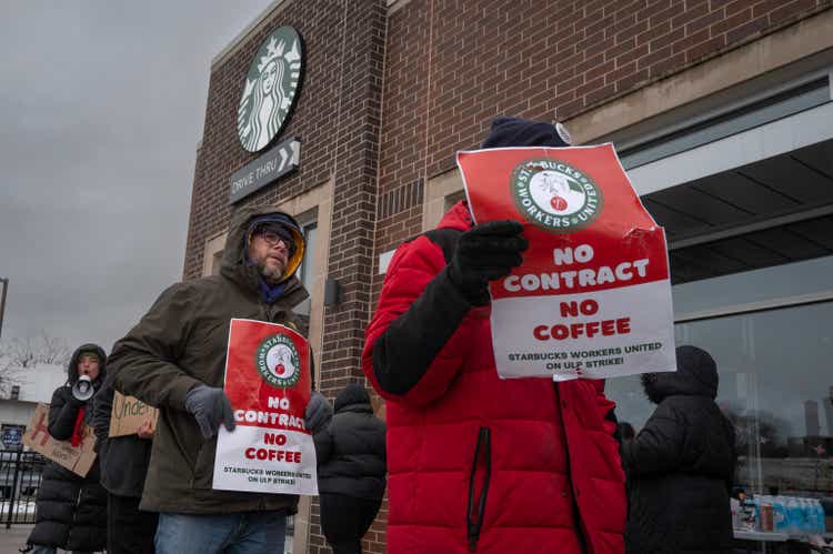 Starbucks Baristas Organize Strike In Three Cities