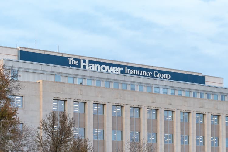 Hanover Insurance Group headquarters in Worcester, MA, USA