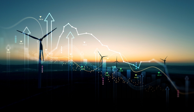 Increase electricity and growth prices energy on the world market.Green energy in full development.