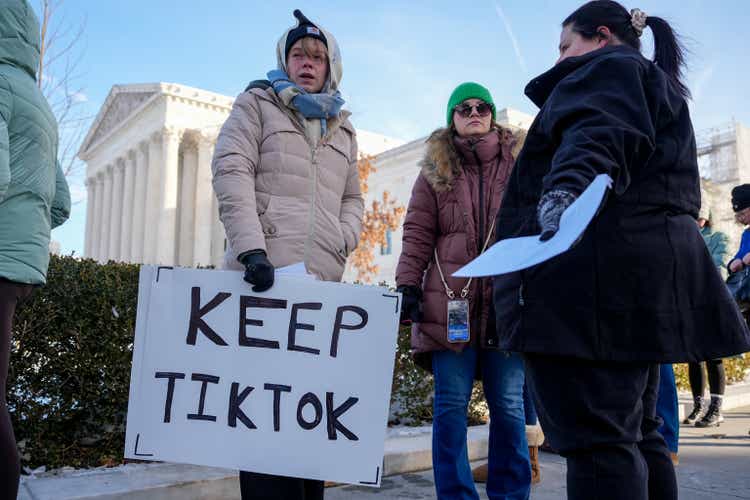 Supreme Court Hears Arguments In ByteDance And TikTok Case