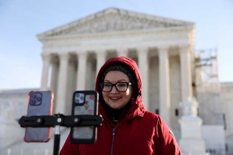 Supreme Court Hears Arguments In ByteDance And TikTok Case