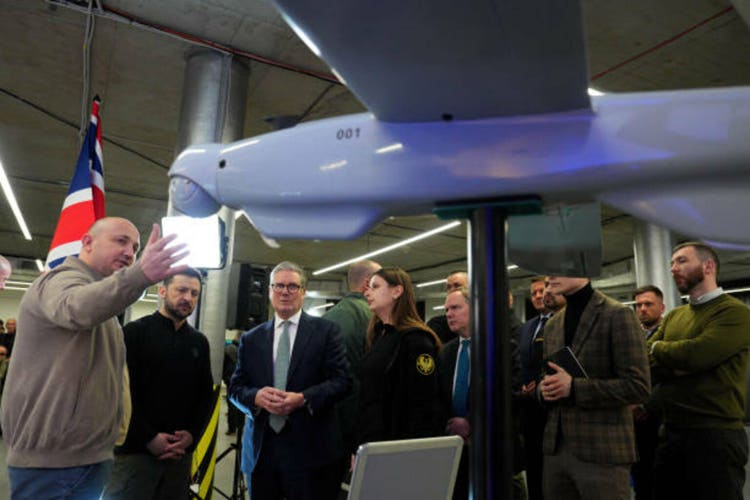 British Prime Minister Keir Starmer Visits Ukraine