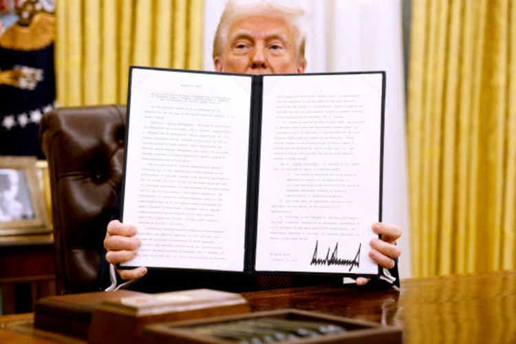 President Donald Trump Signs More Executive Orders