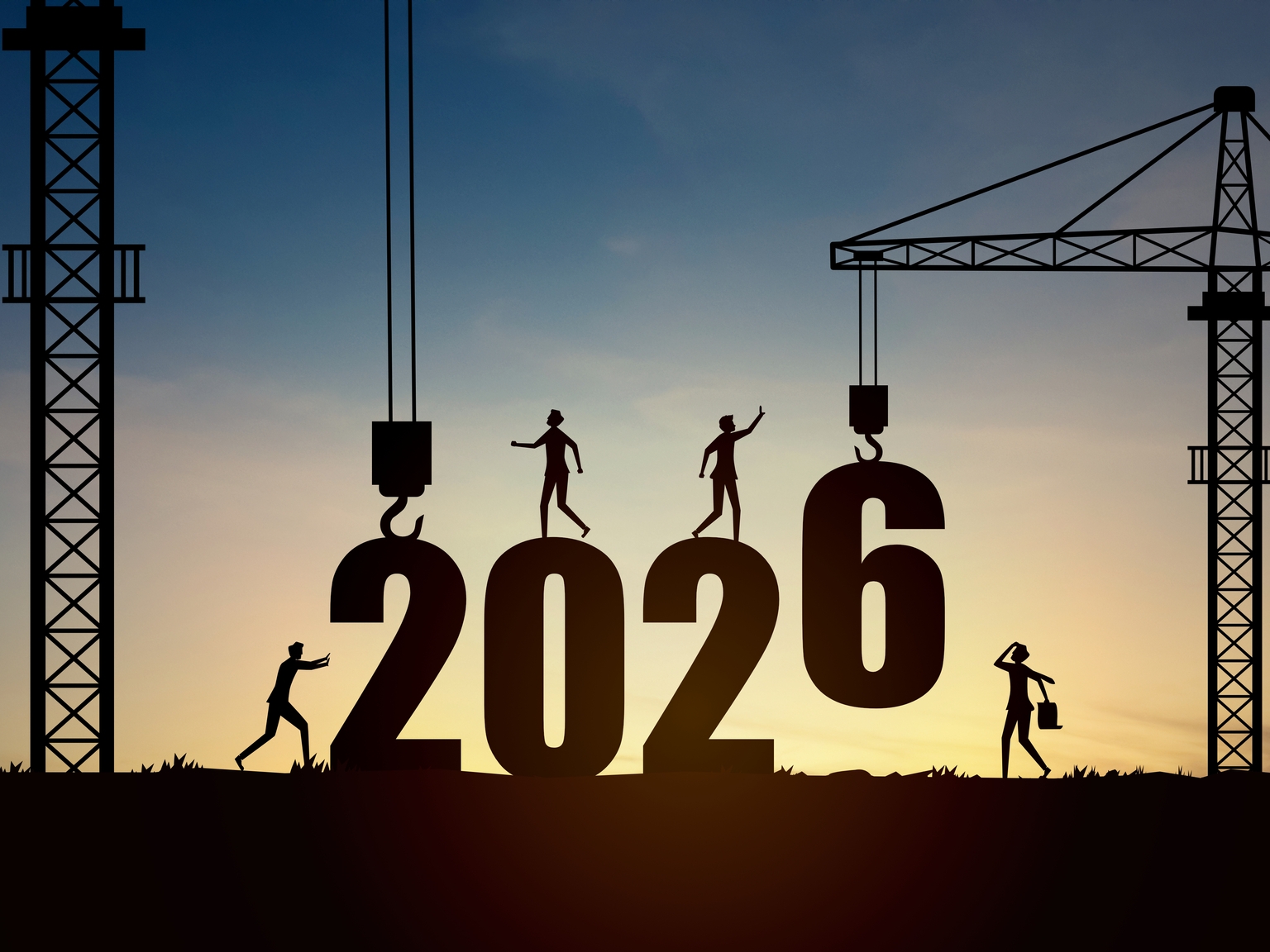 Entering the new year, new beginnings, the 2026 letter construction business team