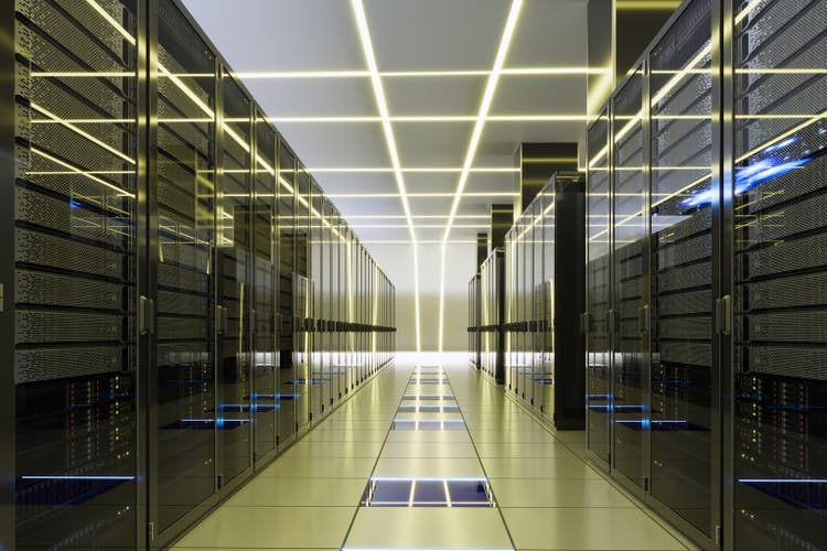 Futuristic data center