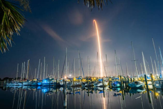SpaceX Falcon 9 SPAINSAT Launch