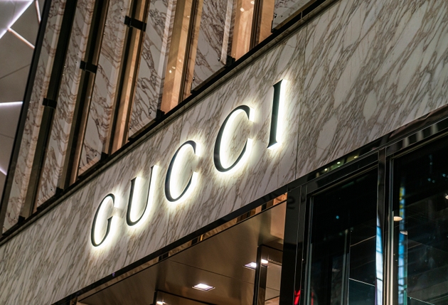 Gucci store at Ginza district in Tokyo, Japan.