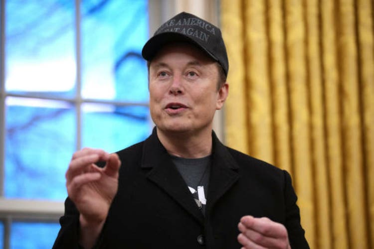Elon Musk Joins President Trump For Signing Executive Orders In The Oval Office