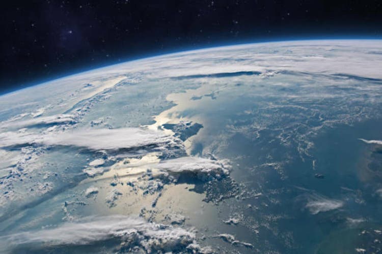 Surface of planet Earth.