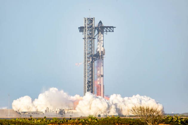 SpaceX Starship Flight 8 Launches From Texas