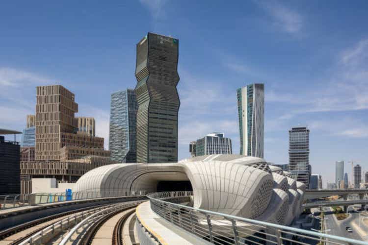 King Abdullah Financial District (KAFD) in Riyadh, Saudi Arabia