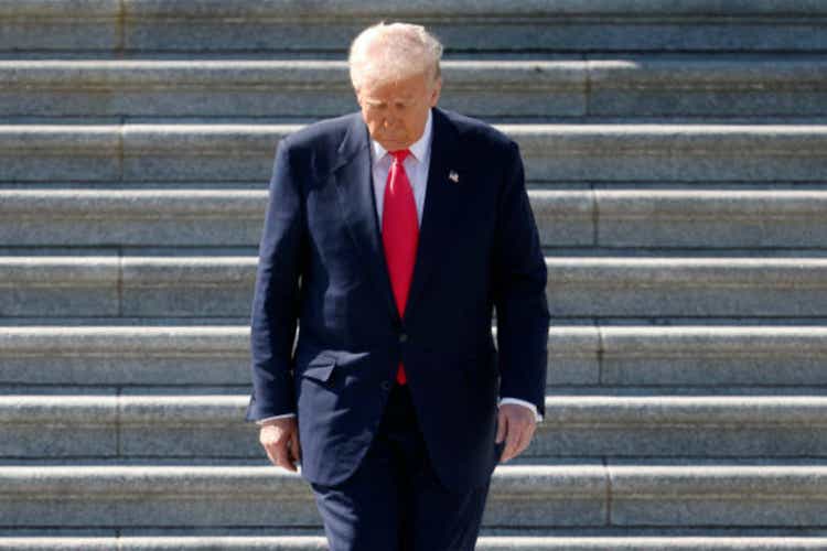 President Trump Hosts Friends of Ireland Luncheon At The U.S. Capitol With Irish Taoiseach Micheal Martin