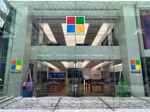 Microsoft store on Pitt stree mall in Sydney New South Wales Australia