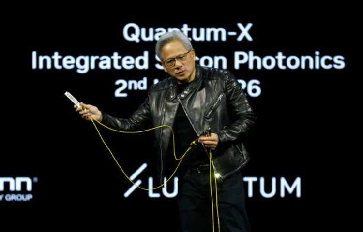 Nvidia CEO Jensen Huang provides opening in the conference of developers