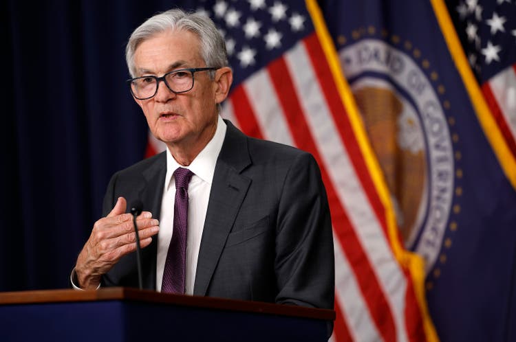 Fed. Chair Powell Holds Monthly News Conference On Interest Rates