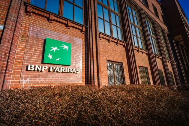 BNP Paribas Bank Polska S.A. building in torun, poland