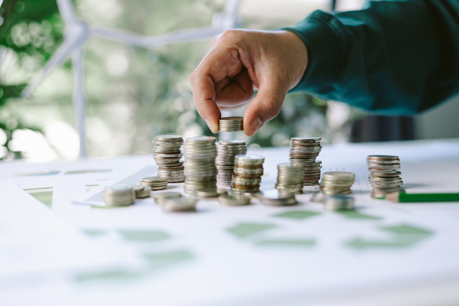 ESG strategies are driving business growth, boosting revenue and financial success by aligning economic goals with sustainable finance. growth, revenue, finance, economic, financial. green car