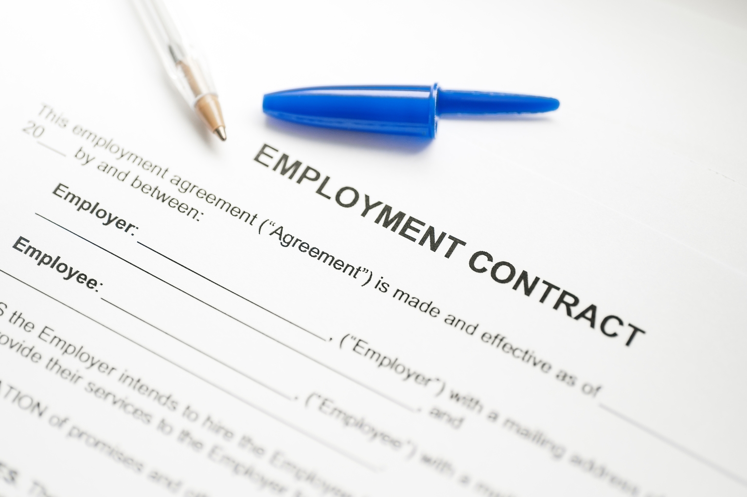 Employment contract