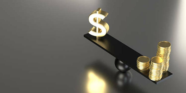 Financial balance, US dollars.