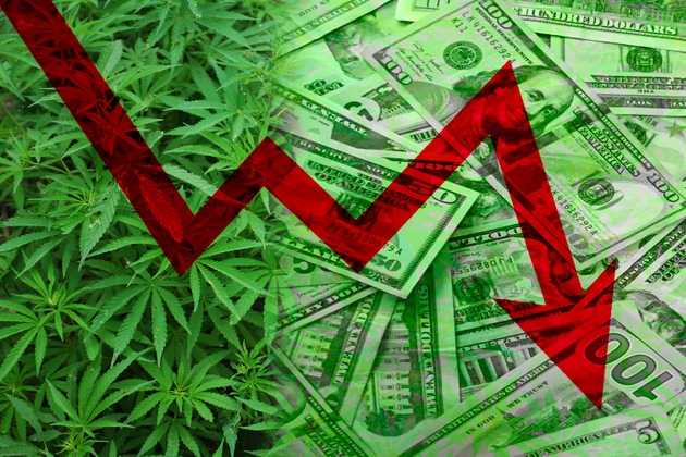 Decline in Revenue of Recreational Marijuana