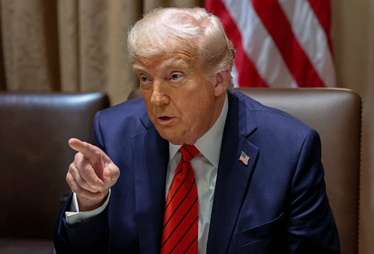 President Trump Meets With Visiting Italian Prime Minister Giorgia Meloni At The White House