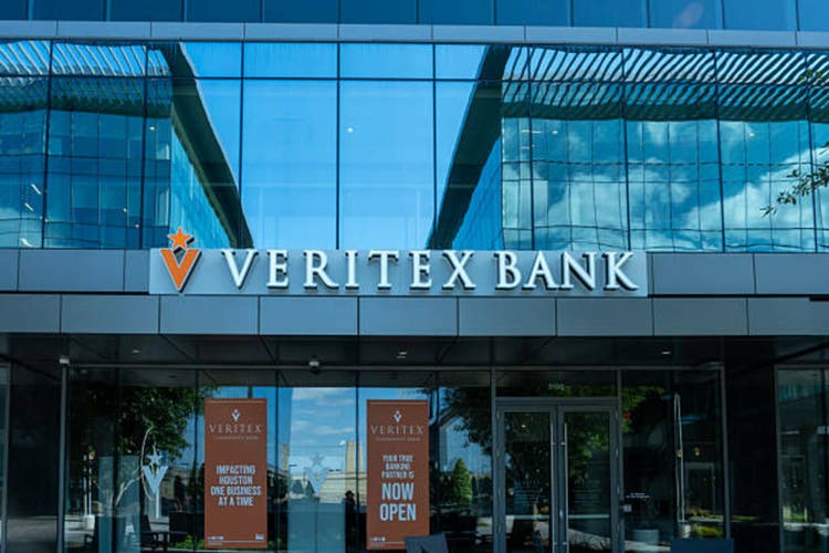 A VERITEX BANK branches in Houston, Texas, USA.