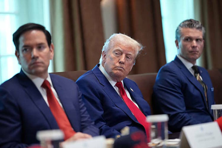 President Trump Holds Cabinet Meeting At White House
