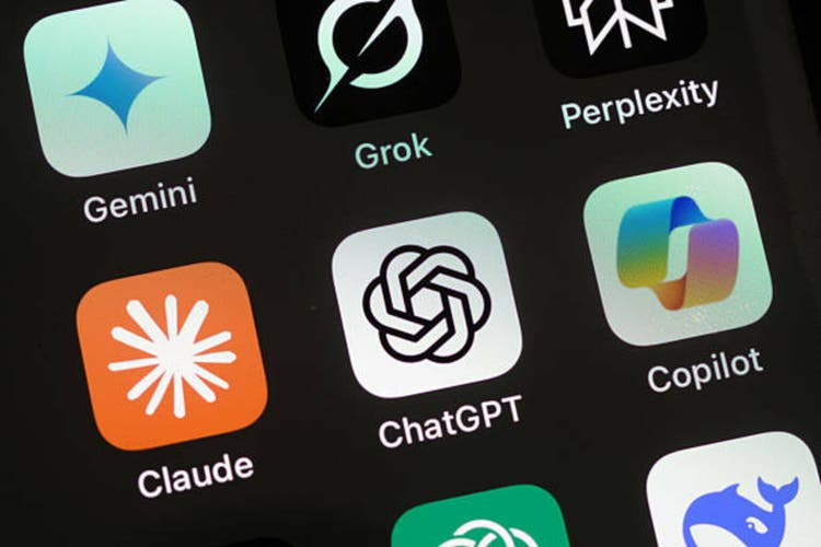 Artificial Intelligence icons internet AI app application