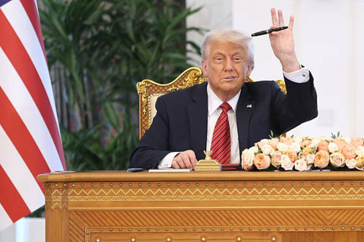 President Trump Makes First Middle East Trip Of His Second Term