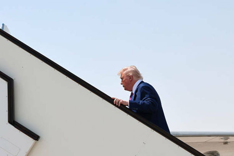 President Trump Makes First Middle East Trip Of His Second Term