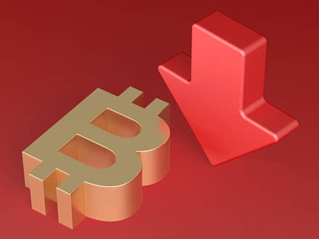 Bitcoin breaks below K and is now down over 50% from its all-time high