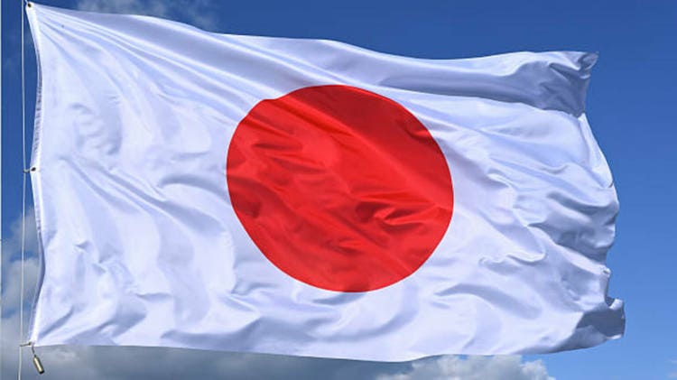 national flag of japan