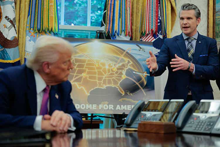 President Trump Makes Announcement With Defense Secretary Hegseth In The Oval Office