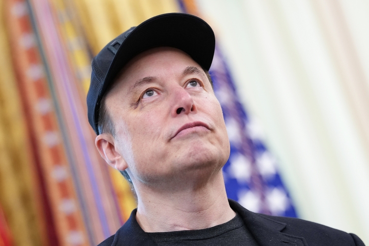 President Trump Holds Press Conference With Elon Musk in White House"s Oval Office