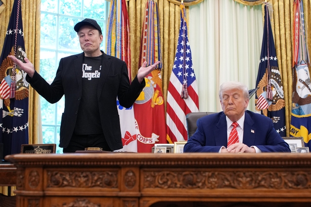 President Trump Holds Press Conference With Elon Musk in White House