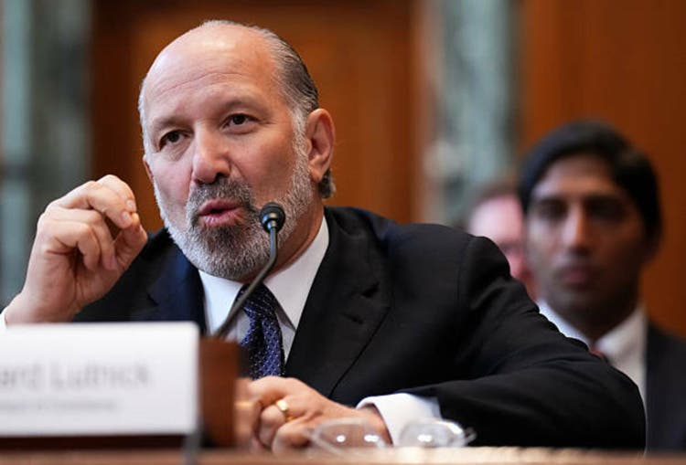 Commerce Secretary Howard Lutnick Testifies During Senate Hearing