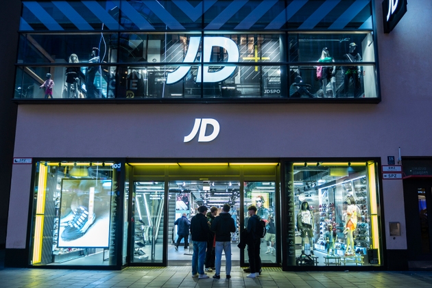 JD sport store in Munich, Germany
