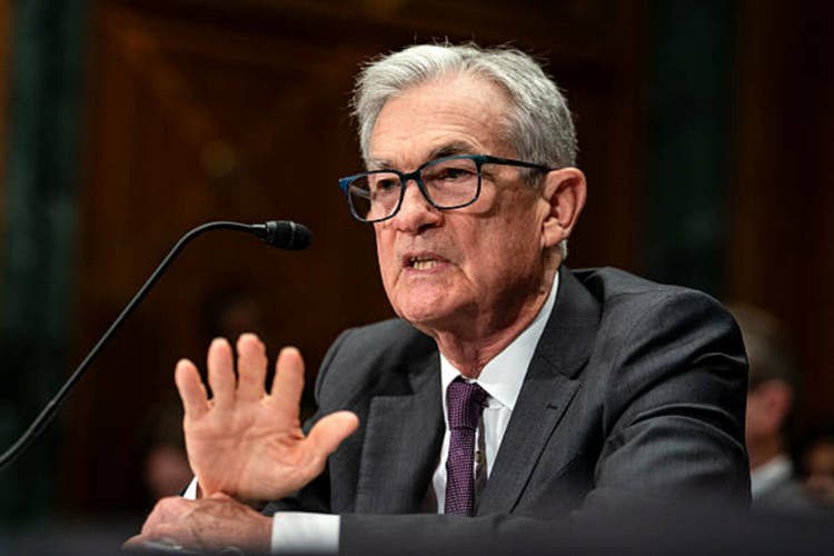Fed Chair Jerome Powell Testifies During Senate Hearing On Capitol Hill