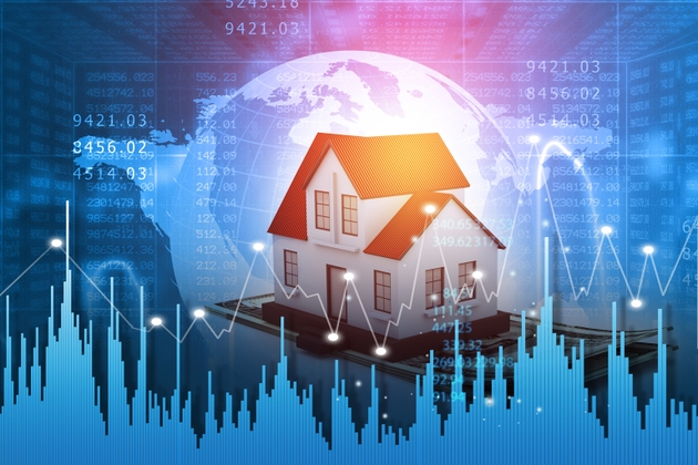 House market growth, building, stock market