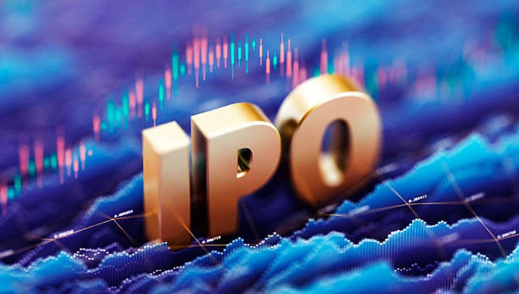 IPO Concept with Stock Market Graphs